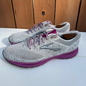 Brooks Revel 3 Womens Running Shoes Size 11.5 Gray & Purple